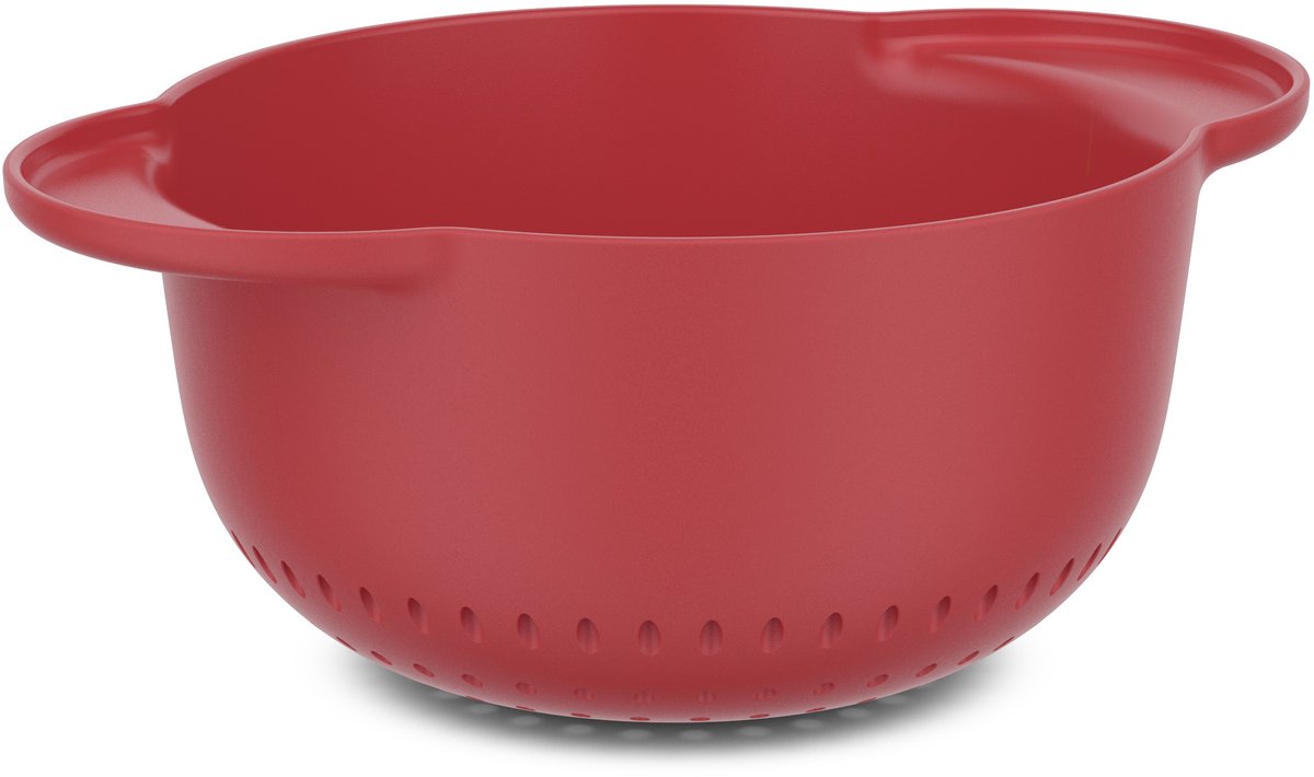 Mepal vergiet chef it - 1500 ml - antislip bodem voor extra grip - past in beslagkom 1500 ml - vaatwasmachinebestendig - bakspullen - coral