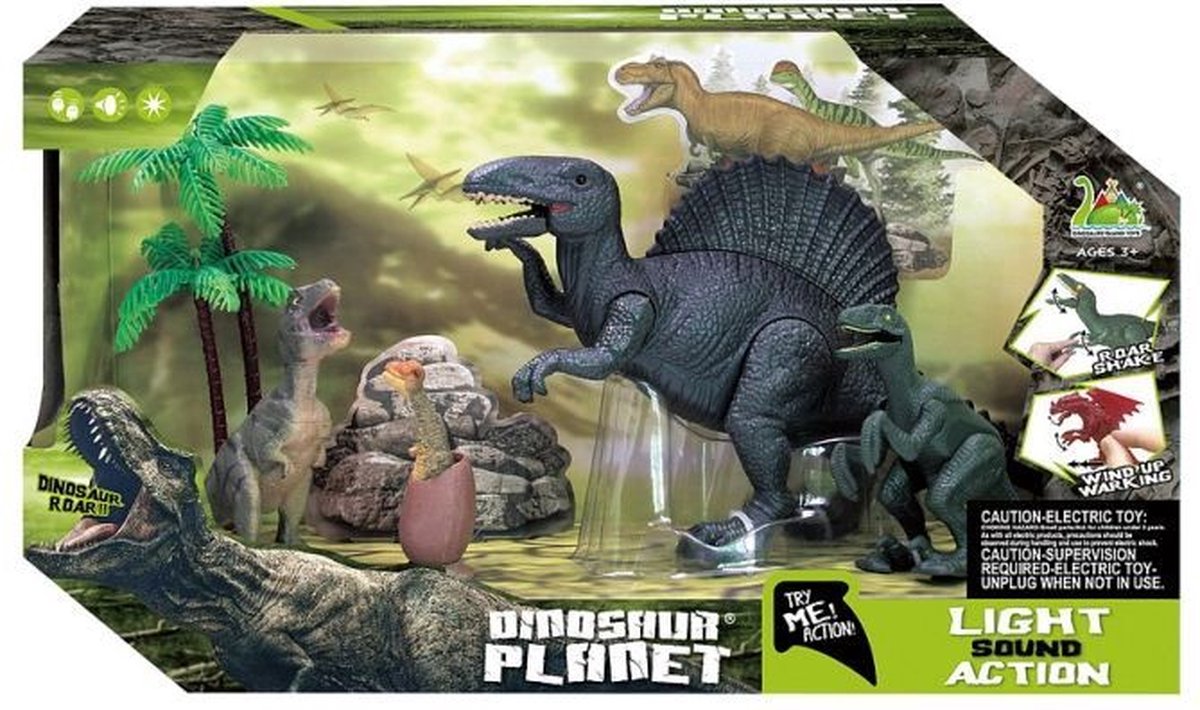 Amuuso dinosaur legesæt.