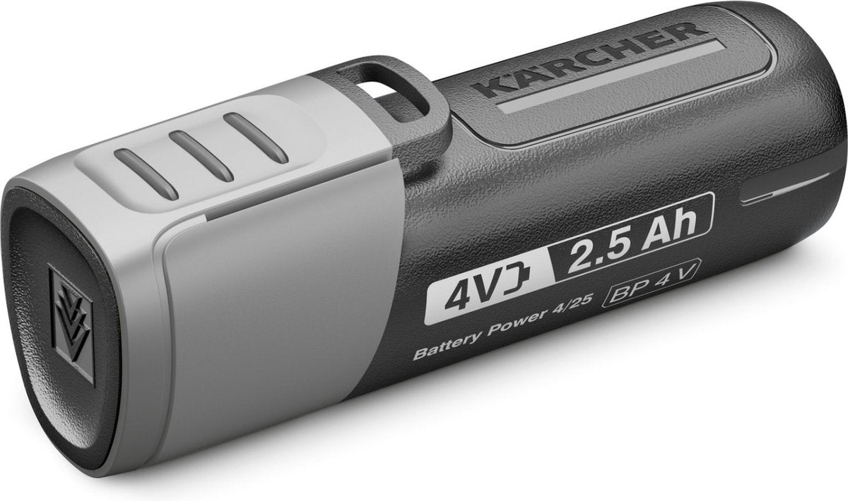 Kärcher tilbehør - 4v li-ion 2,5 ah batteri 2.443-002.0