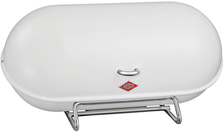 Wesco breadboy brødbeholder | 12 liter | metal - hvid | brødopbevaringsboks - designet i Tyskland