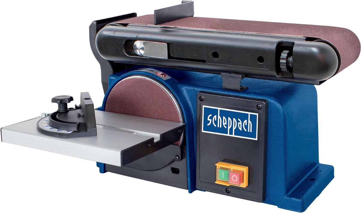 Scheppach bts900 - bånd- og skivesliber - 370w