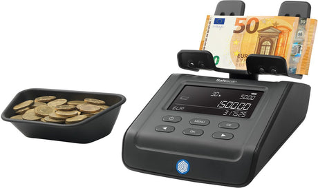 Pengetæller safescan 6175 sort 1250g