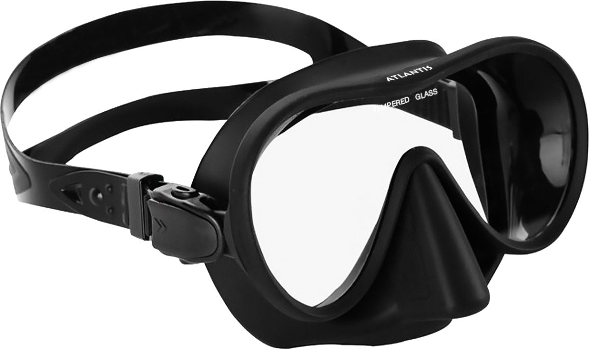 Atlantis panama - zwembril - duikbril - snorkelmasker - volwassenen - zwart