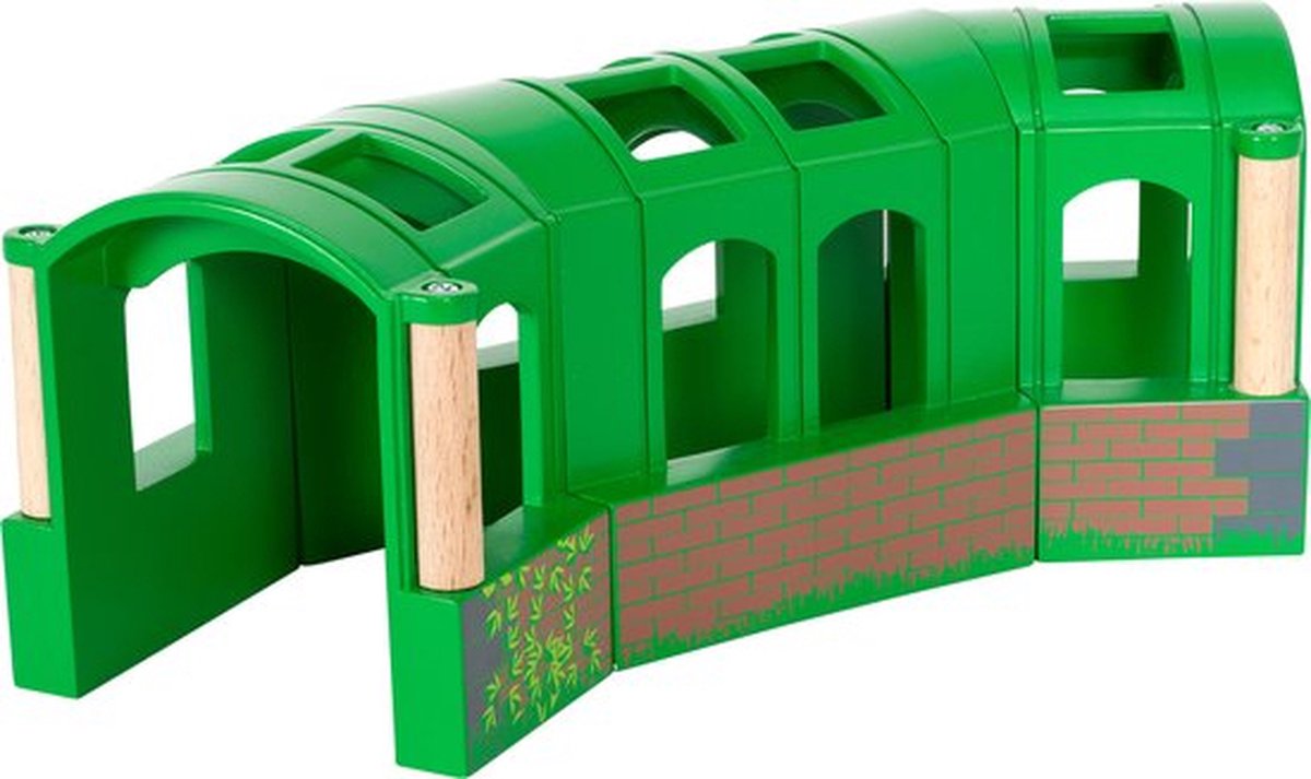 Brio grøn fleksibel tunnel - 33709