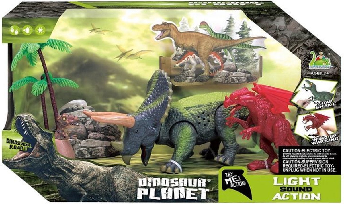 Amuuso dinosaur legesæt.