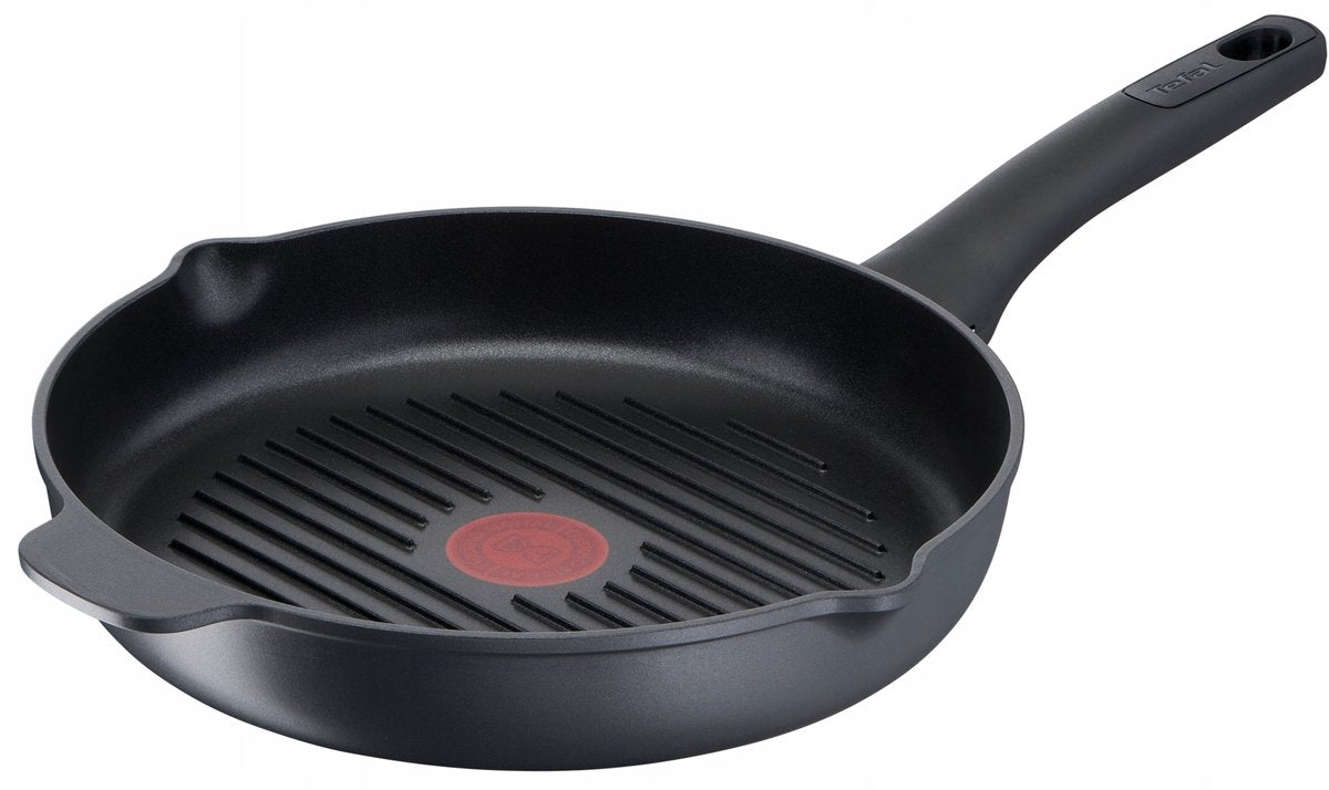 Tefal ultimate grillpande 26cm - titanium belægning - velegnet til induktion