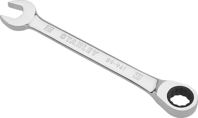 Stanley - åben ende - ringnøgler + skraldering 16mm