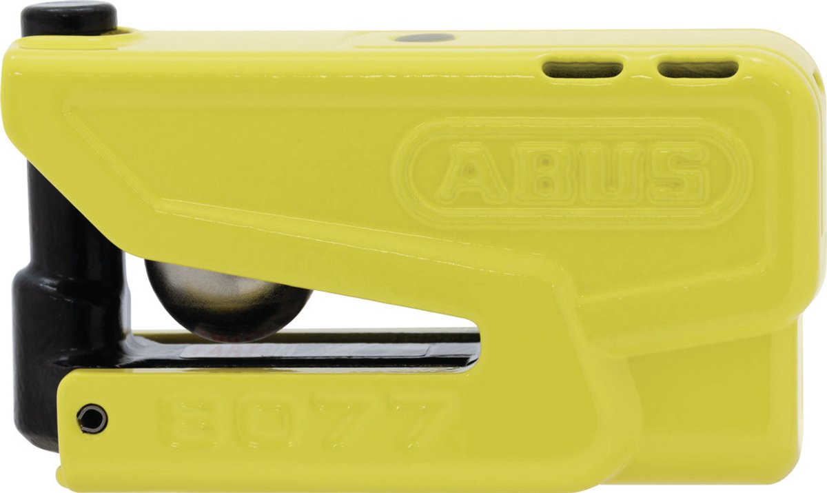 Abus granit detecto xplus 8077 2.0 skivebremselås art 4 - gul