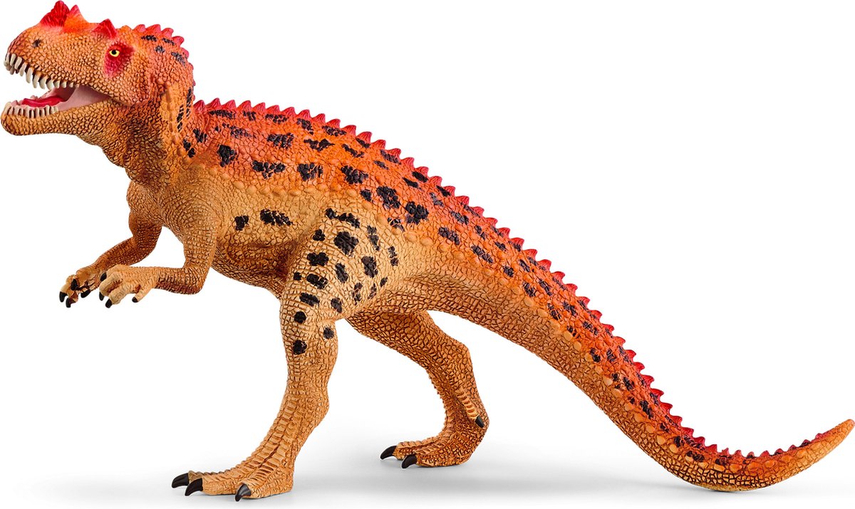 Schleich dinosaurus - ceratosaurus - legefigur - børnelegetøj til drenge og piger - 4 til 12 år - 15019
