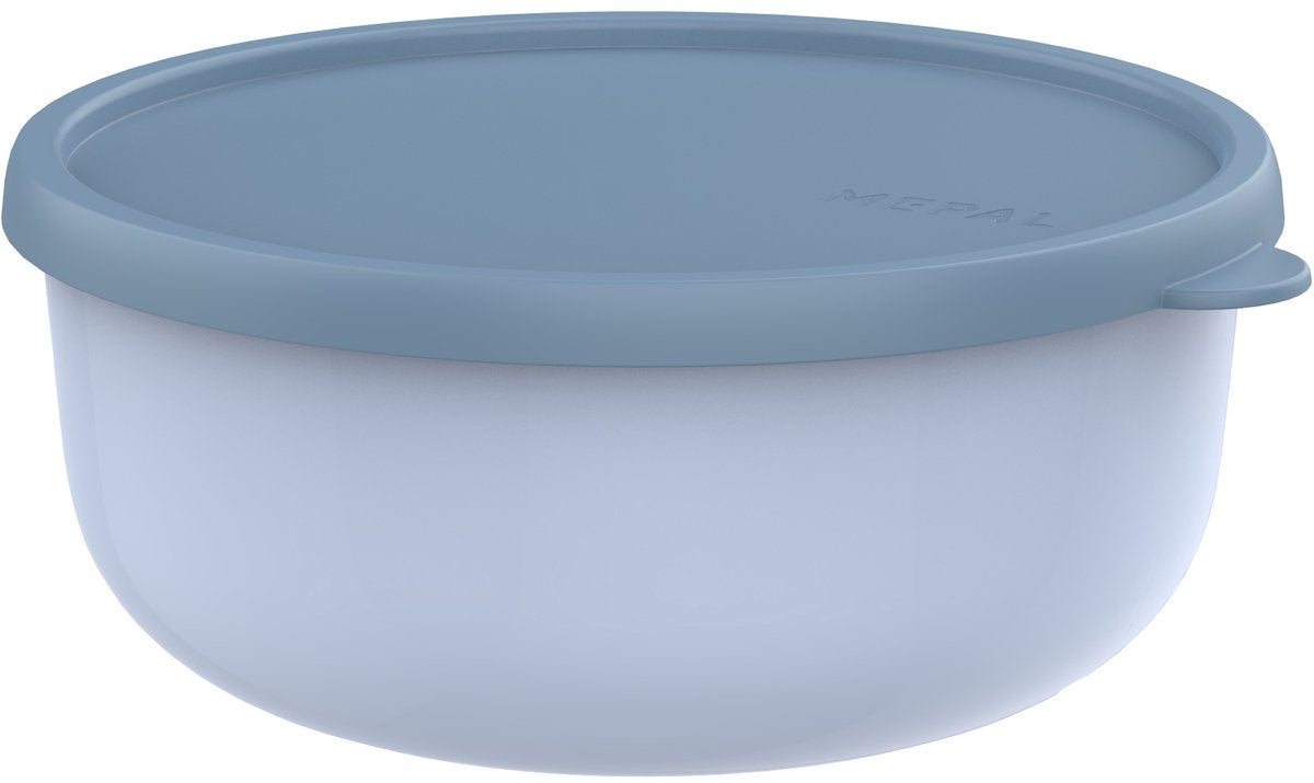 Mepal bewaardoos lumina - 1.5 l - magnetronbakje met deksel - nordic blue