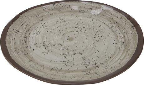 Bo-camp - middagstallerken - halo - 4 stk - melamin - beige
