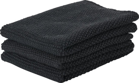 Zone danmark klude 27 x 27 cm 3 stk sort