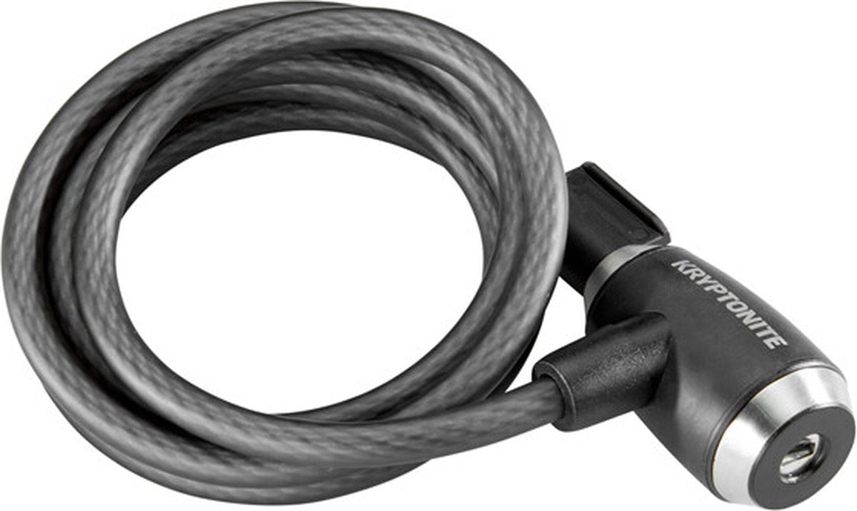 Kryptonite kabellås kryptoflex combi 180 cm sort