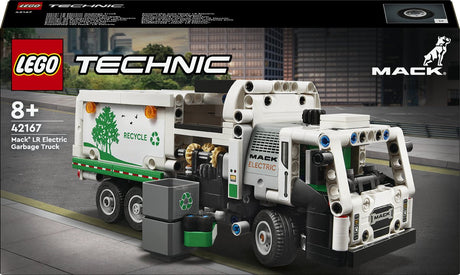 Lego Technic Mack LR elektrisk skraldevogn - 42167