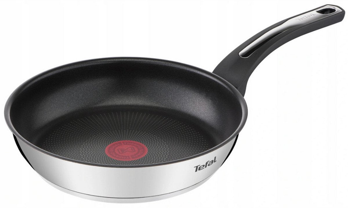 Tefal emotion stegepande - induktion - rustfrit stål - temperatursensor - 24cm