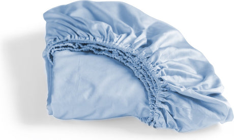 Cinderella - sundays - hoeslaken - tot 25 cm matrashoogte - satijn - 200x210 cm - lichtblauw