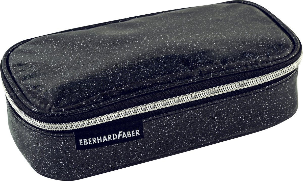 Eberhard faber penalhus - jumbo - glitter antracit - tom - ef-577587