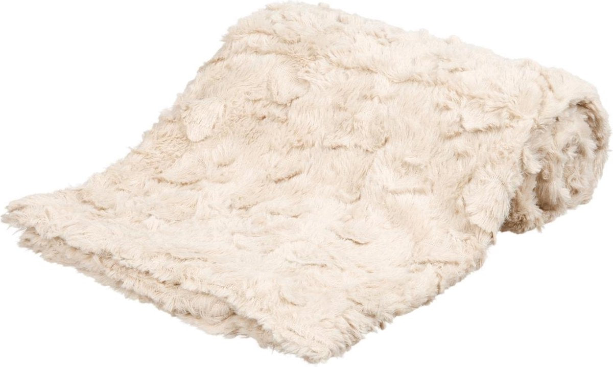 Trixie hundetæppe hyggelig fleece beige