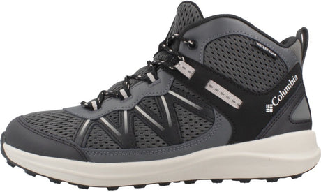 Columbia youth peakfreak rush™ mid vandtætte unisex vandresko - sorte