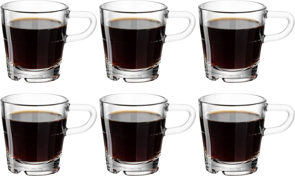 Leonardo senso espressoglas - 6 stk