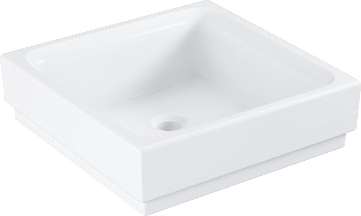 Grohe kube keramisk håndvask 40 - keramik - 40 x 40 cm - antibakteriel belægning - hvid