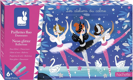 Janod - les ateliers du calme - neon glitter ballerina håndværkssæt