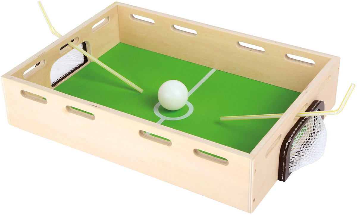 Lille fod - blære af træ fodboldspil