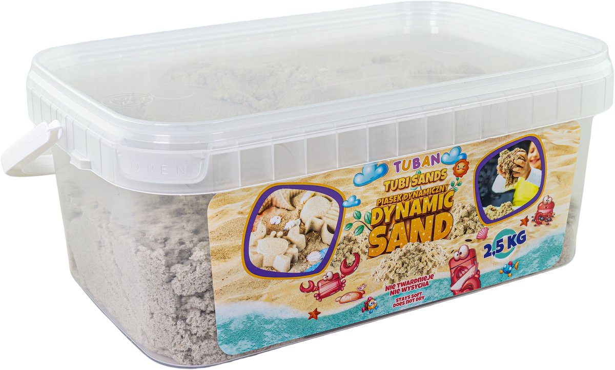 Tuban dynamisk sand | naturlig 2,5 kg