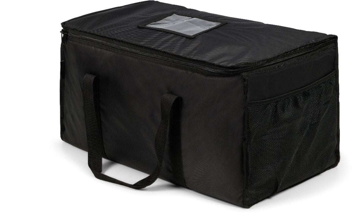 Steamy bezorgtas - koeltas - xxl met zijvakken - voor zowel warm als koud houden - 69x39x39 cm - 81 liter