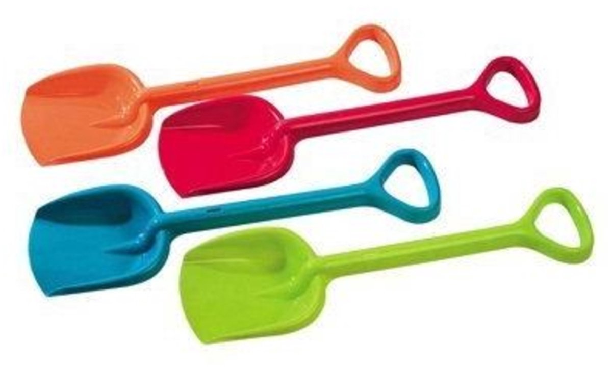 Androni skovl 41 cm 4 assorteret 1 stk