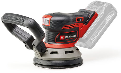 Einhell professionel batteri excentersliber tp-rs 18 32 li bl solo - power x-change - 18 v li-ion - slibeflade: ø 125 mm - inkl. 3 x sandpapir - ekskl. batteri og oplader