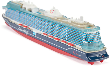 Siku 1731, cruiseship mein schiff relax , schaal 1:1400, metaal kunststof, niet-drijvend