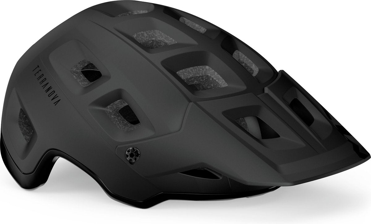 Med terranova mips cykelhjelm - str. m - sort mat blank