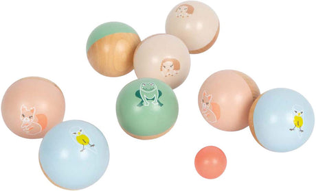 Lille fod - jeu de boules havekammerater - 8 stk.