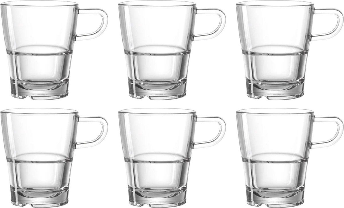 Leonardo senso kaffeglas - 6 stk