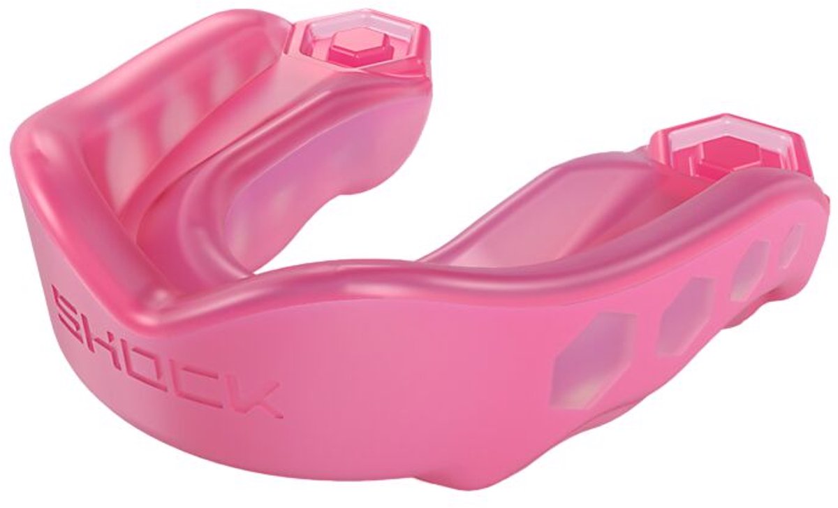 Shock doctor gel max mundbeskytter - pink | størrelse: ungdom