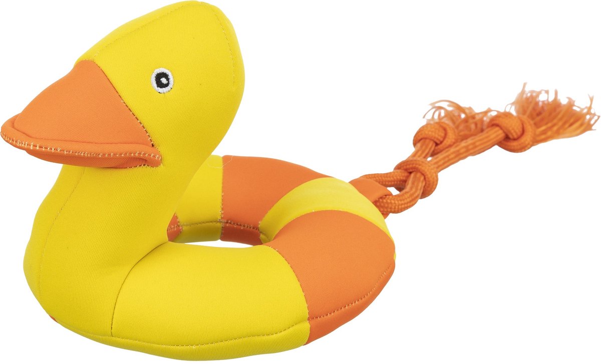 Trixie Dog Toy Aqua Toy Duck On Rope