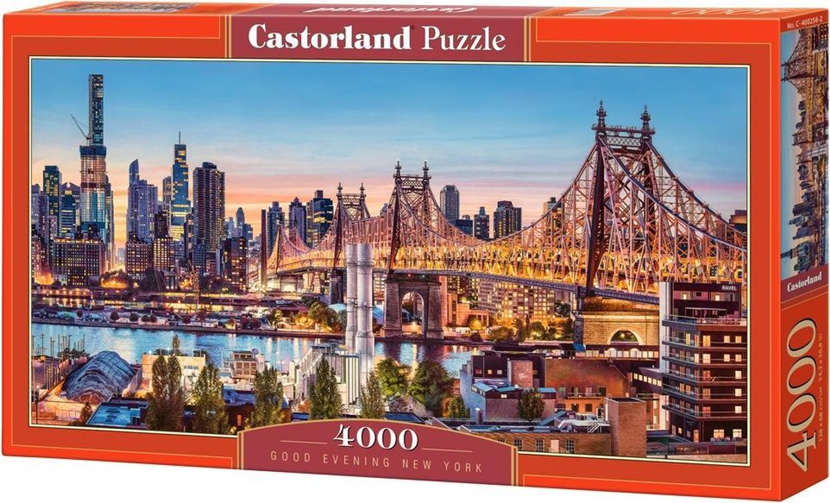 Castorland godaften new york - 4000 stk