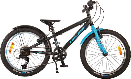Volare Rocky Children's Bicycle - 20 tommer - Blå sort - 85% samlet - 6 hastighed - Prime Collection