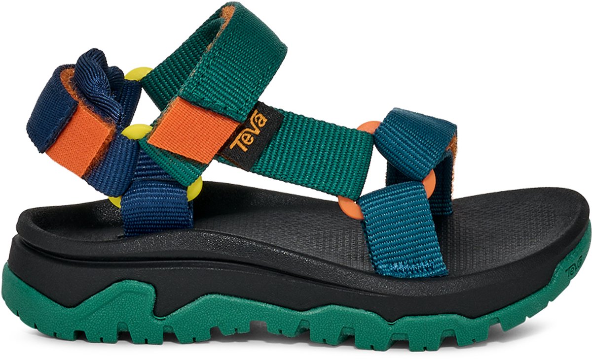 Teva T Hurricane XLT Jr unisex sandaler - blå koral multi