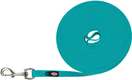 Trixie easy life - trækline til hundesnor - havblå turkis - 5m x 1,3 cm