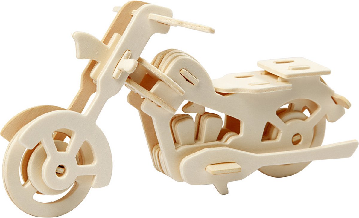 Creativ company cc triplex 3d puslespil motor 19x9x9 cm