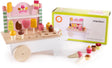 Mentari Wood Ice Cream Cart, 18dlg.