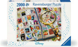 Ravensburger puslespil mine smukkeste frimærker - puslespil - 2000 brikker