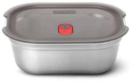 Sort blum sort+blum stål madkasse stor - madlavning - 206x159x79mm - grå rød