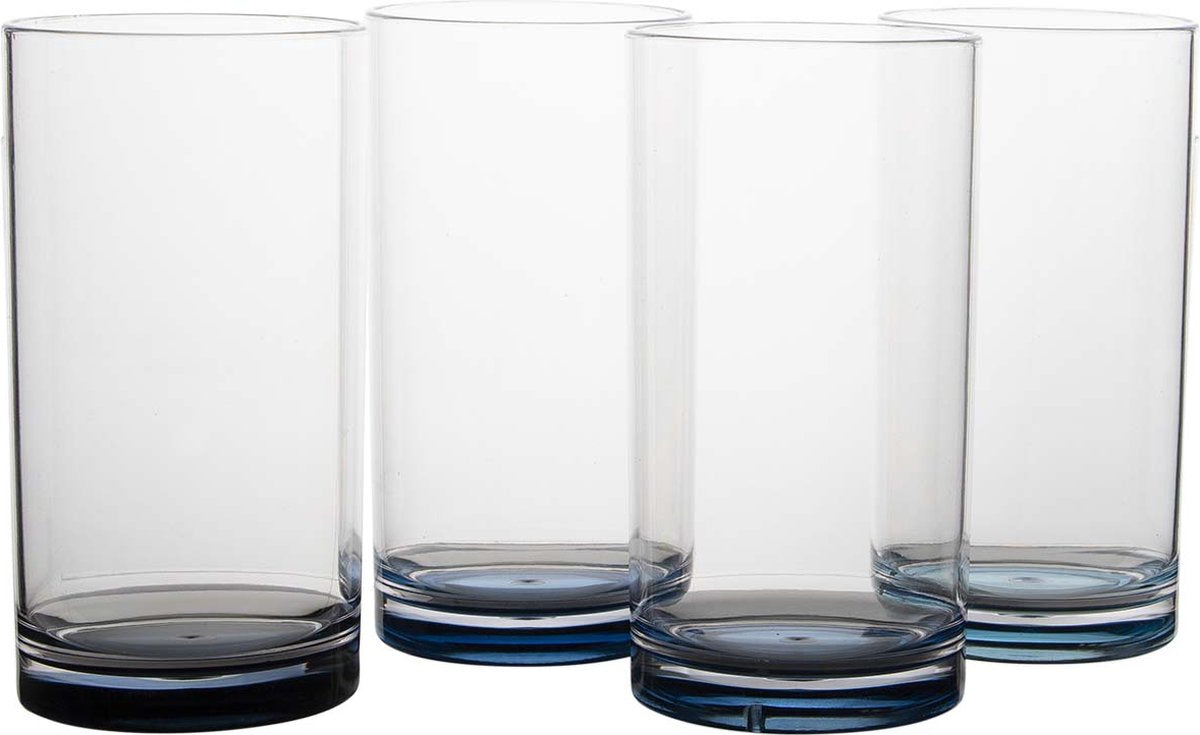 Gimex - farvelinje - long drink - sky - 480 ml - 4 stk