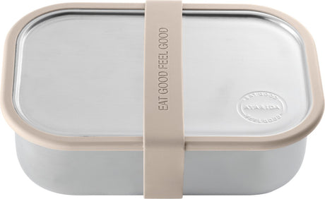 Aya ida aya ida - madpakke - opbevaringsboks - tag med dig - brød - 1000ml - cremebeige