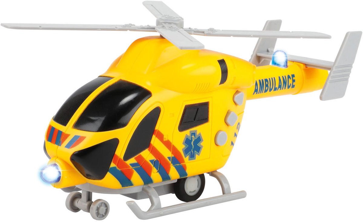 TOI-TOYS-traumehelikopter med lys og lyd