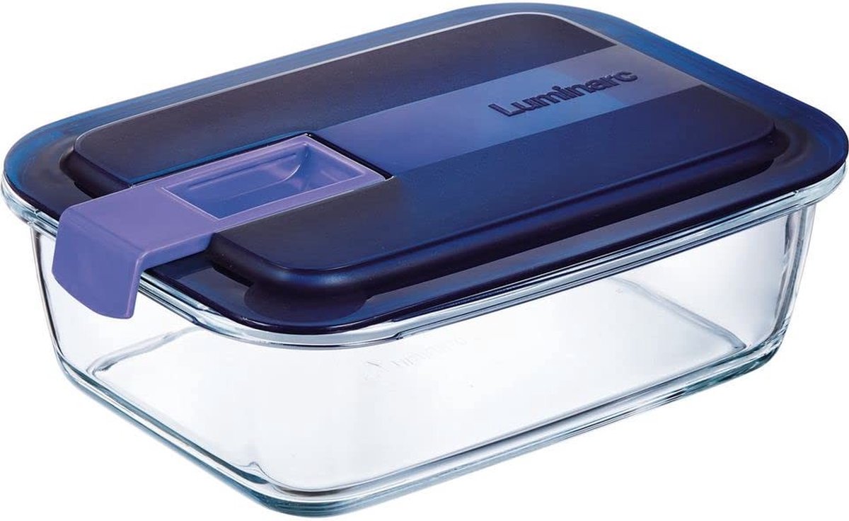 Luminarc easy box - 122cl - rektangel med låg