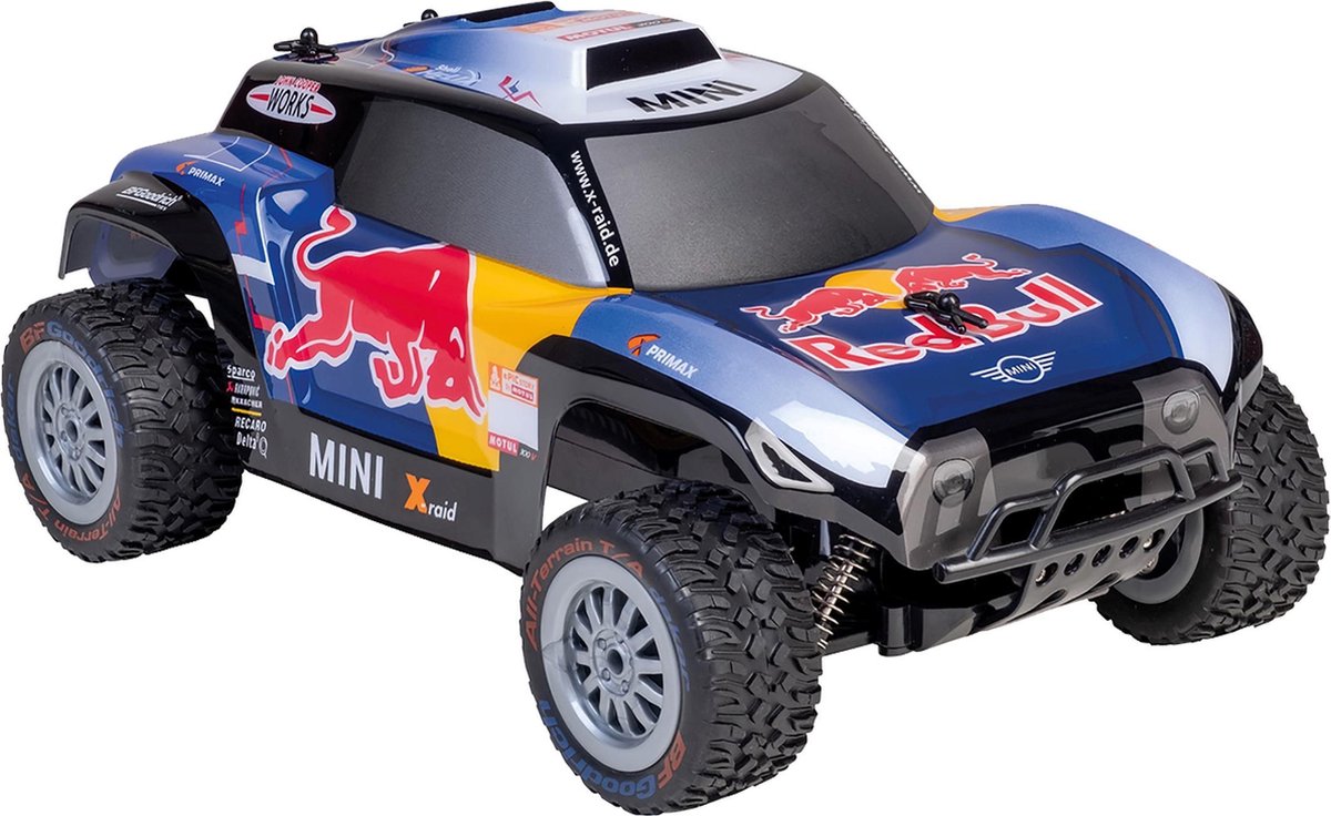 Umærket sans marque hp rc x-raid mini buggy 1:16 red bull 30 cm